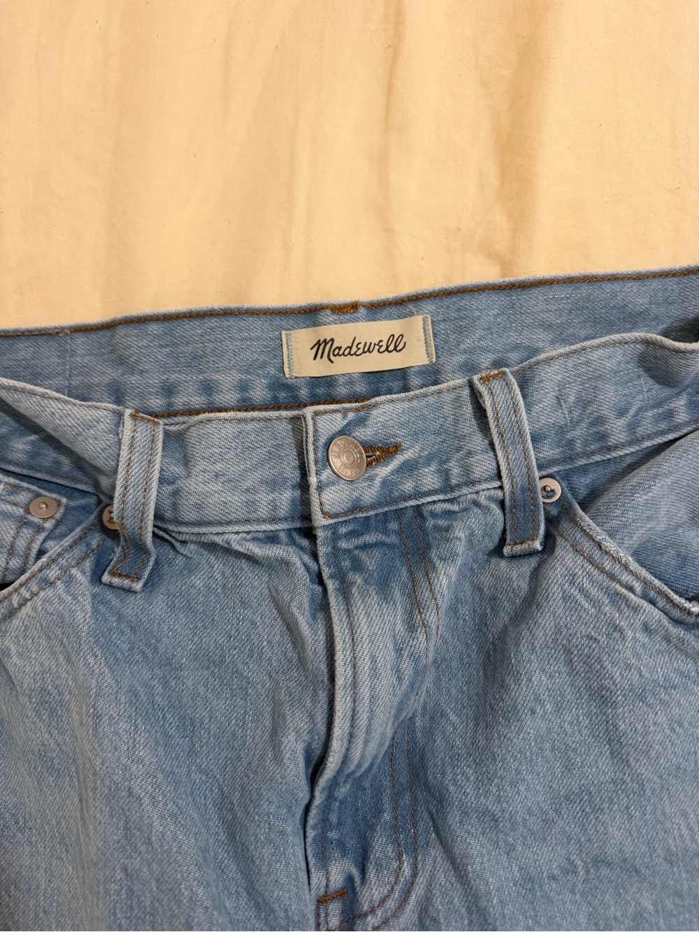Madewell Light Wash Relaxed Fit Women's Jeans